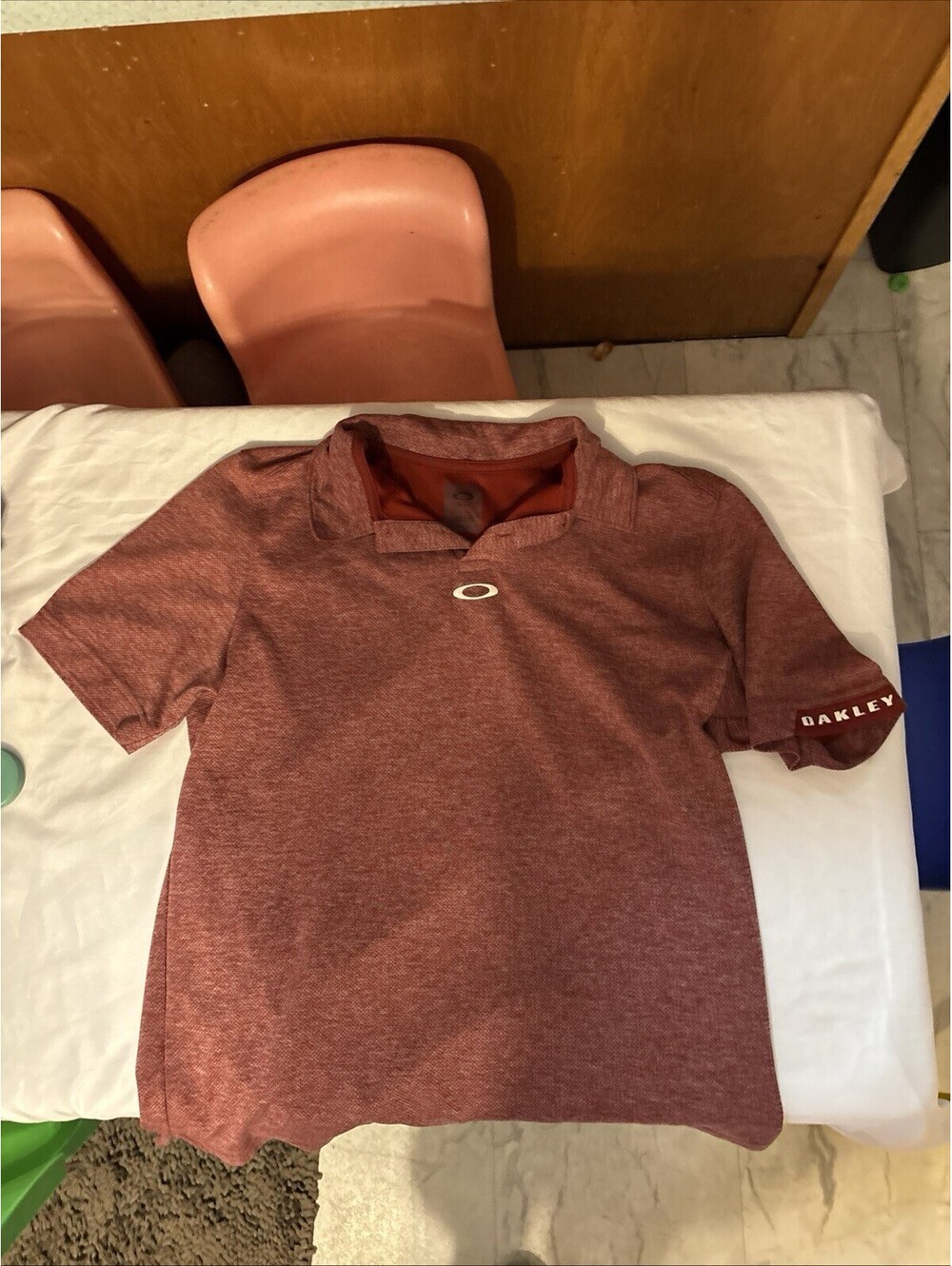 OAKLEY AERO ECLIPSE Polo Shirt Size Medium [COPY]